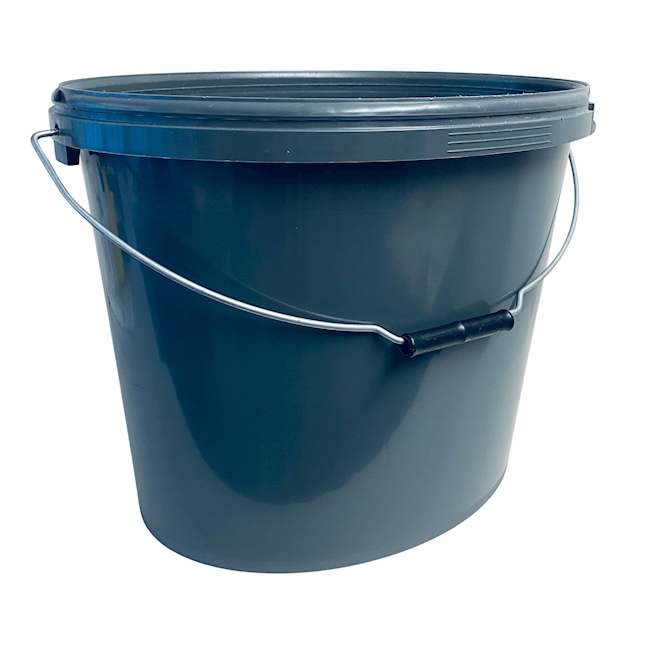 Lid to Packging pail PP 18.0 lt oval, white